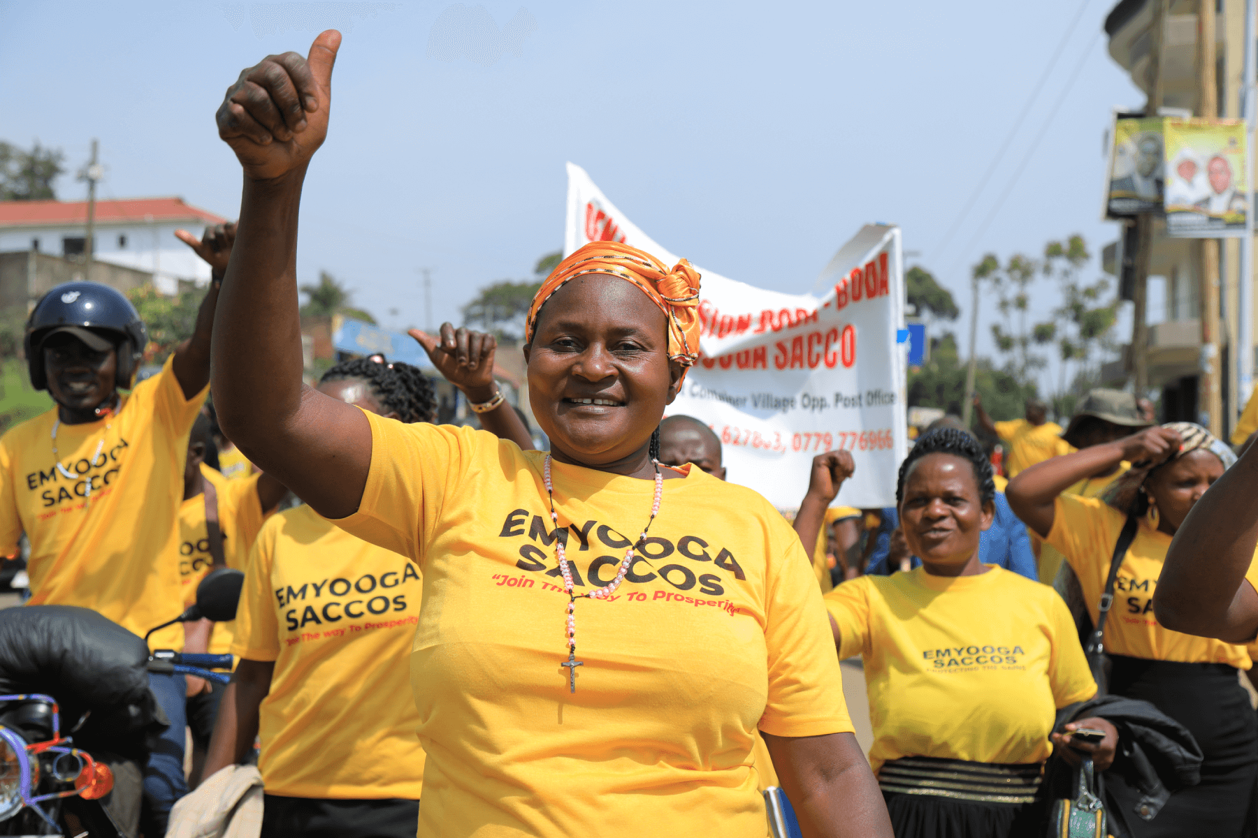 Emyooga beneficiaries